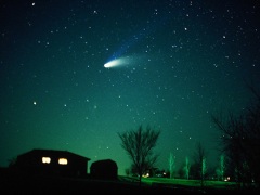 Комета на небе